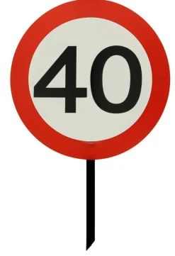 Dekoracja na patyku ZNAK 40