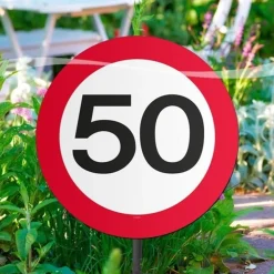 Dekoracja na patyku ZNAK 50