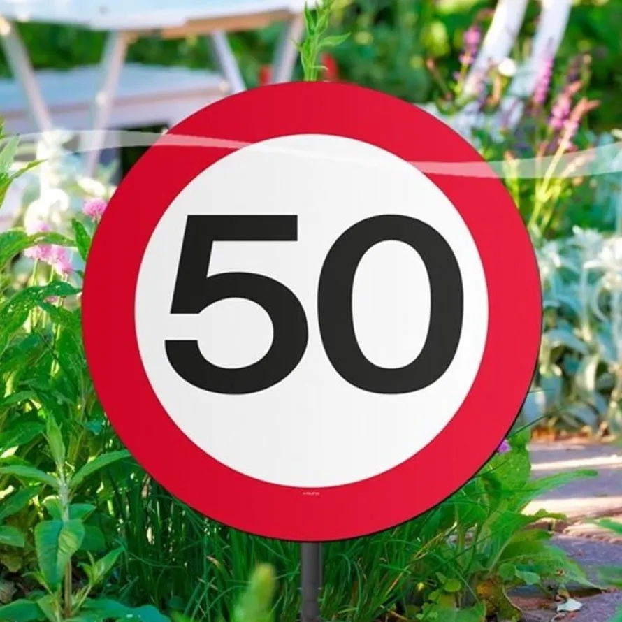 Dekoracja na patyku ZNAK 50