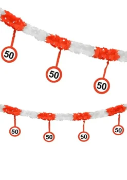 Dekoracja na 50 urodziny dekoracja urodzinowa ZNAK 50 (4m)