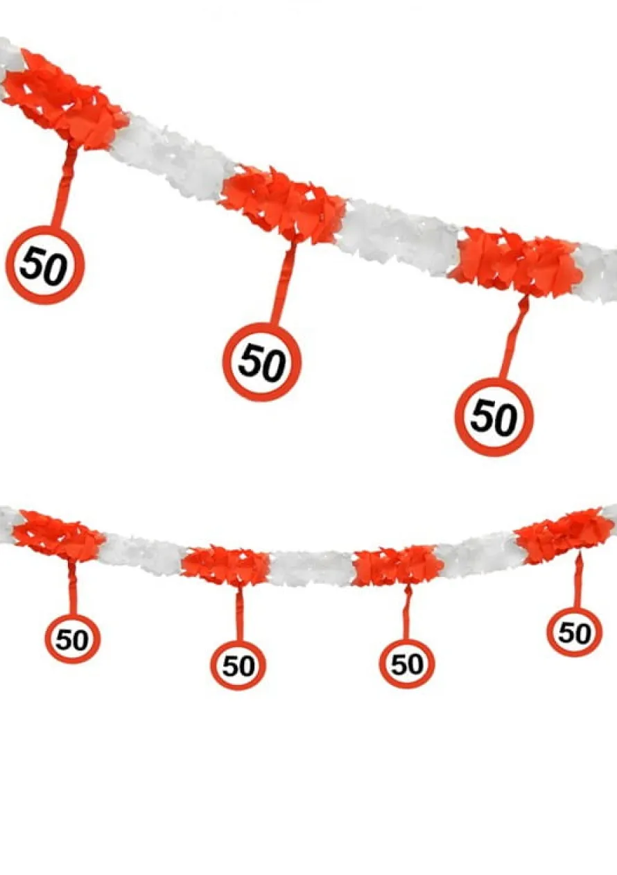 Dekoracja na 50 urodziny dekoracja urodzinowa ZNAK 50 (4m)