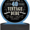 Dekoracja na 40 urodziny rozeta na stół VINTAGE DUDE