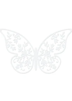 Dekoracja papierowa MOTYL 8 x 5 cm (10szt.)