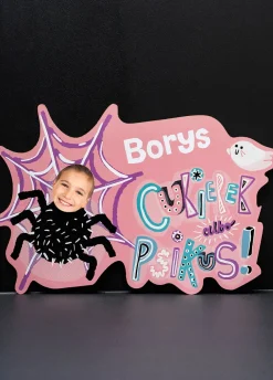 Dekoracja stołu dla dzieci podkładki na Halloween PSIKUS (6szt.)