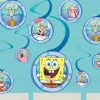 Dekoracja urodzinowa SPONGEBOB (12szt.)