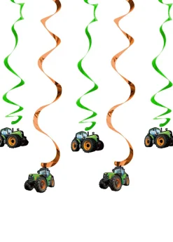 Dekoracja urodzinowa TRAKTOR (5szt.)