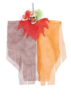 Dekoracja wisząca na Halloween STRASZNY CLOWN 30cm