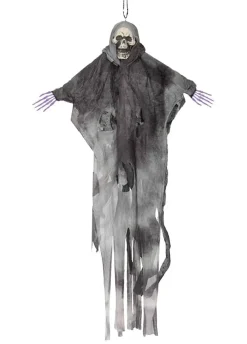 Dekoracja wisząca SZKIELET dekoracja Halloween czarna 64cm