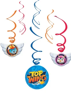 Dekoracja wisząca TOP WING swirl (6szt.)