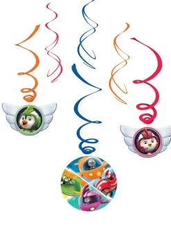 Dekoracja wisząca TOP WING swirl (6szt.)