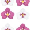 Dekoracje papierowe ALOHA kwiatki hawajskie (6szt.)