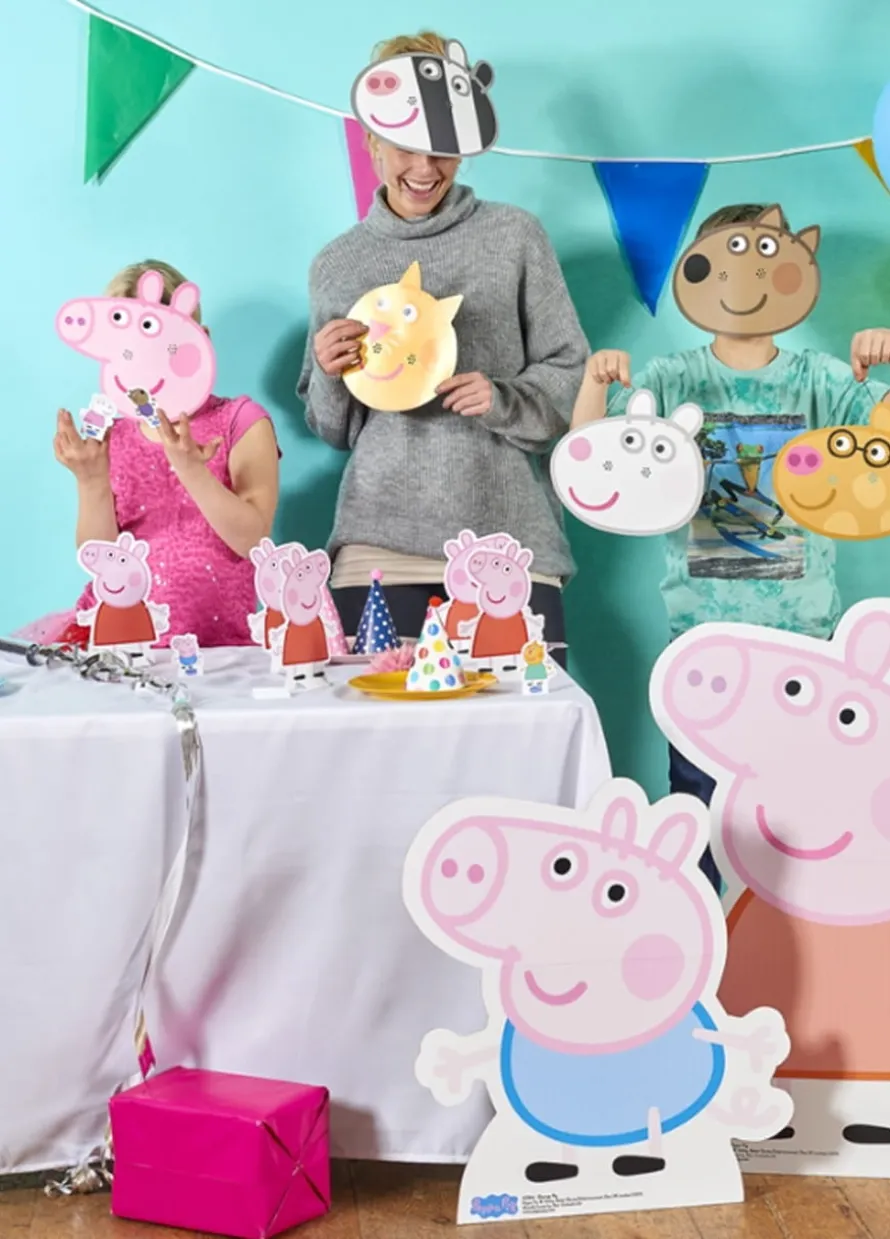 Dekoracje ŚWINKA PEPPA tekturowe (11szt.)