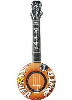Dmuchane BANJO pomarańczowe