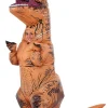 Dmuchany strój dziecięcy T-REX - S
