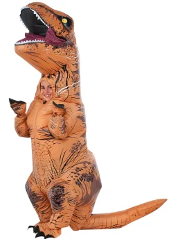 Dmuchany strój dziecięcy T-REX - S