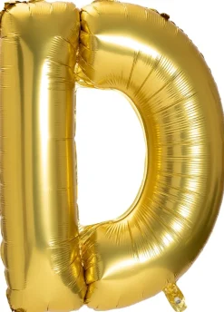 Duży balon LITERKA D matowy 85cm