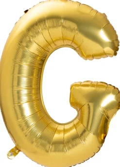 Duży balon LITERKA G matowy 85cm