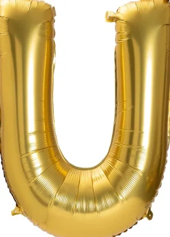Duży balon LITERKA U matowy 85cm