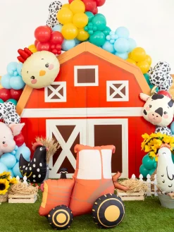 Duży BALON TRAKTOR stojący 72x63,5 cm