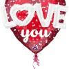 Duży walentynkowy balon LOVE YOU
