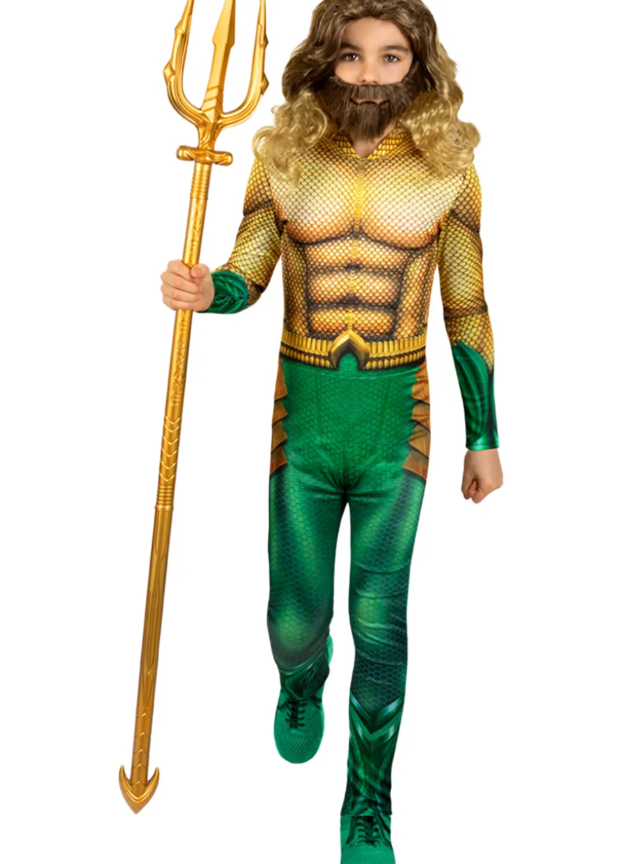 Dziecięcy strój AQUAMAN 5-6 lat