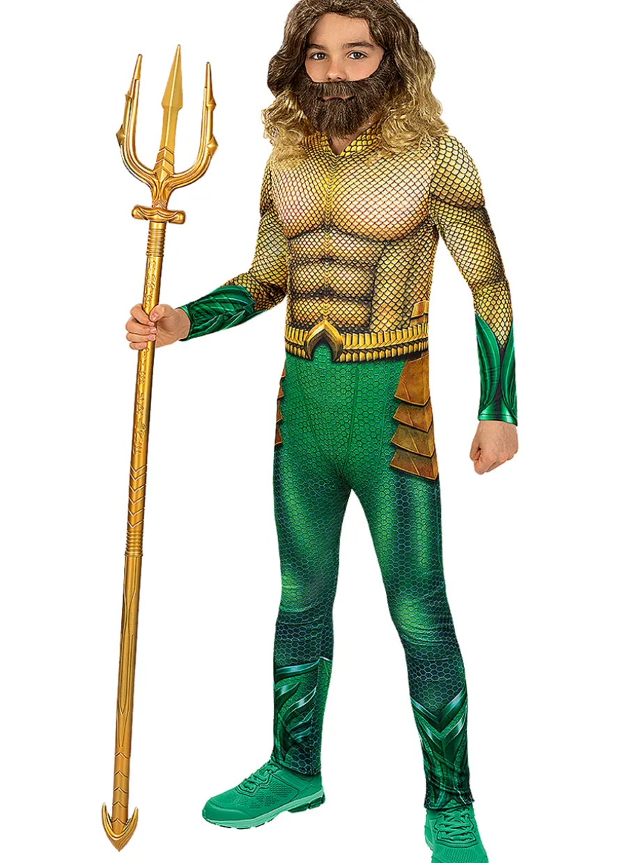 Dziecięcy strój AQUAMAN 5-6 lat