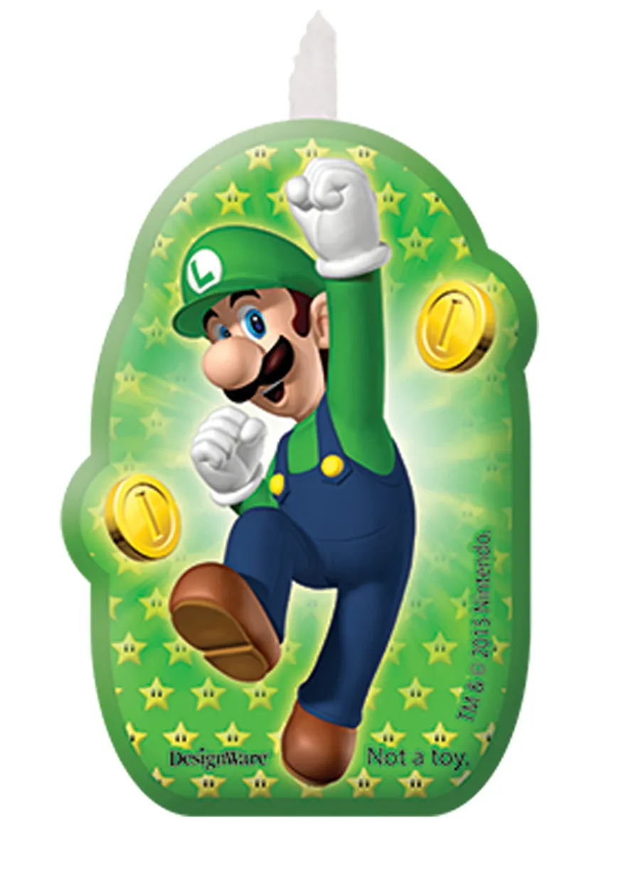 Figurki świeczki na tort Mario (4szt.)