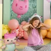 Foliowe balony Koci Domek Gabi TEKTURZĄTKO Z KOTKIEM