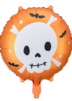 Foliowy balon Halloween CZASZKA 45 cm
