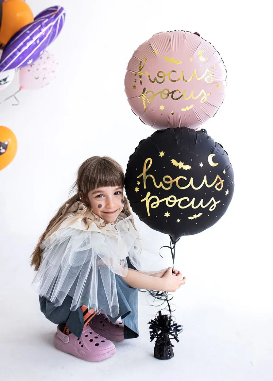 Foliowy balon HOCUS POCUS różowy 45cm