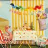 Foliowy BALON KOKTAJL dekoracja na garden party