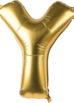 Foliowy balon litera Y złoty 85cm