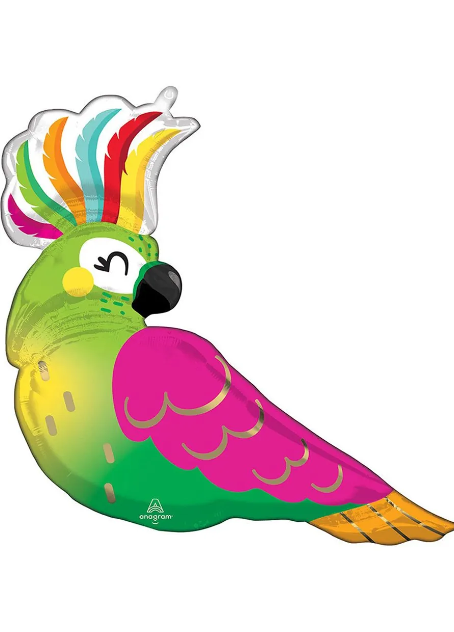 Foliowy balon PAPUGA 76cm