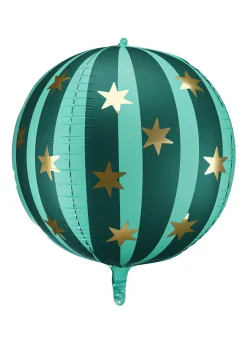 Foliowy balon piłka CYRK zielony