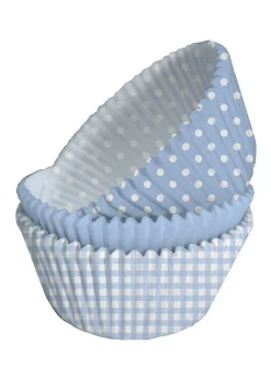 Foremki do babeczek niebieskie (75szt.)