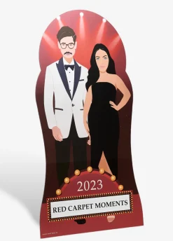 Fotościanka do zdjęć NA CZERWONYM DYWANIE