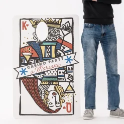 Foto ramka do zdjęć KARTA król kier