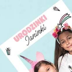 Foto ramka personalizowana JESTEM JEDNOROŻCEM