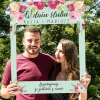 Foto ramka W DNIU ŚLUBU fotoramka na wesele