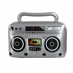 Gadżet na imprezę w stylu lat 90 DMUCHANY BOOMBOX 50 cm
