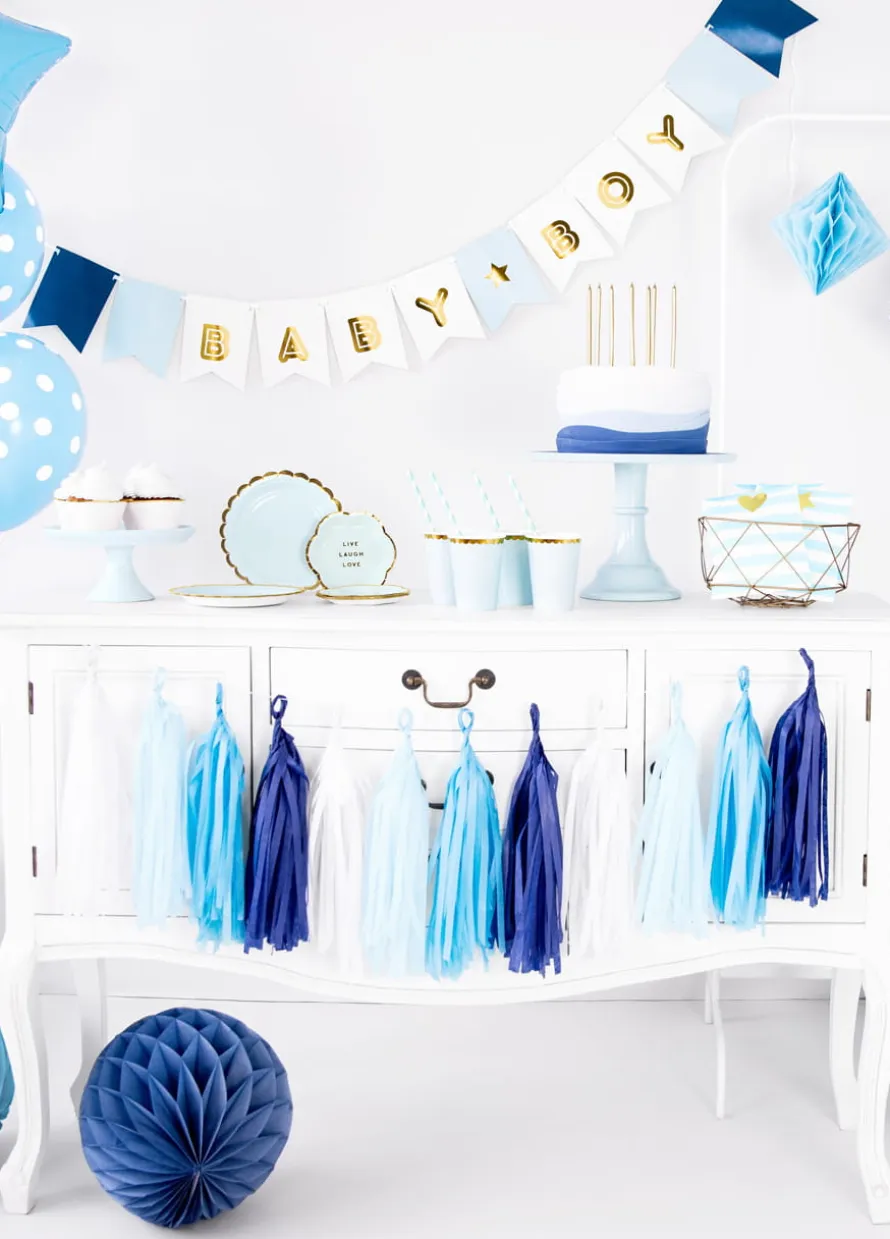 Girlanda BABY BOY dekoracja baby shower 1,6 m
