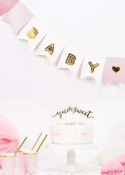 Girlanda BABY GIRL dekoracja baby shower 1,75 m