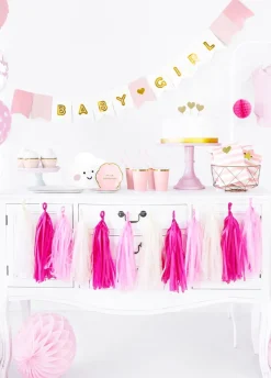 Girlanda BABY GIRL dekoracja baby shower 1,75 m
