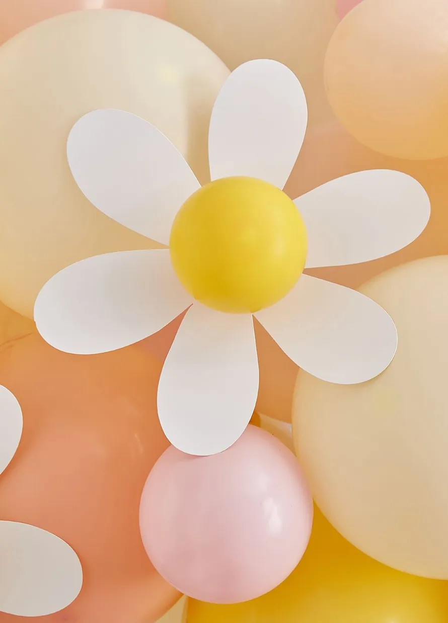 Girlanda balonowa KWIATY