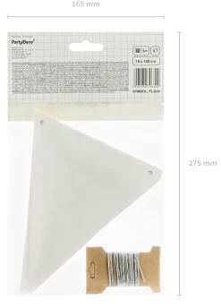 Girlanda flagi ELECTRIC HOLO 1.8m