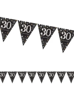 Girlanda flagi 30 HAPPY BIRTHDAY Sparkling