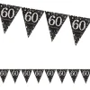 Girlanda flagi 60 HAPPY BIRTHDAY Sparkling