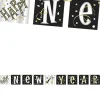 Girlanda flagi HAPPY NEW YEAR dekoracja sylwestrowa