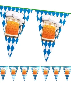 Girlanda flagi ŚWIĘTO PIWA dekoracje na oktoberfest 6m