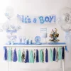 Girlanda frędzle DIY granatowo-zielona